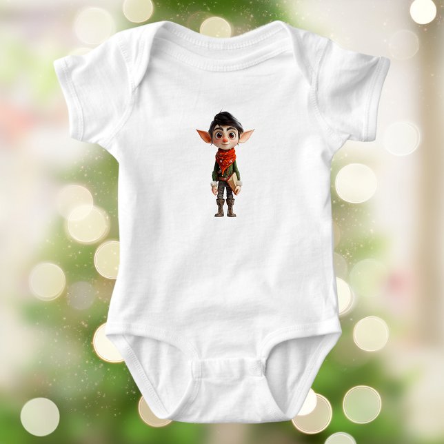 Poet Teen Christmas Elf Baby Bodysuit Baby Strampler (Von Creator hochgeladen)