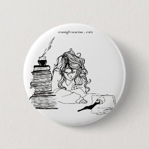 Poetgirl Stift Button