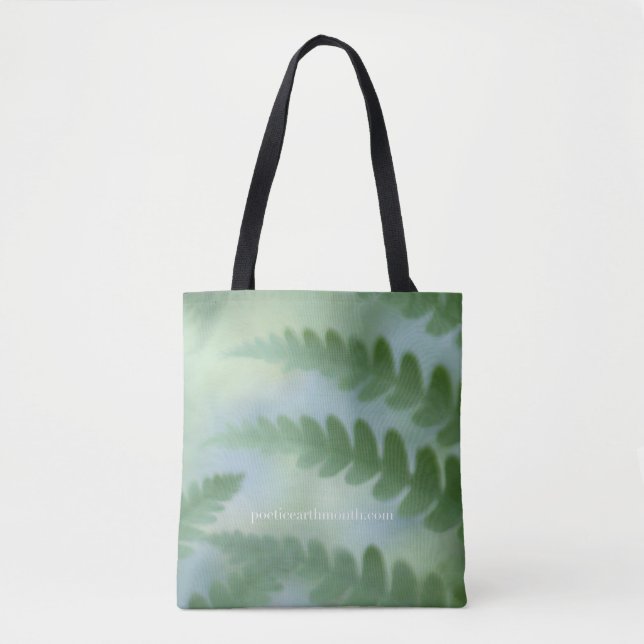 Poetic Earth Monat - Meditative Fern-Tasche (Vorderseite)