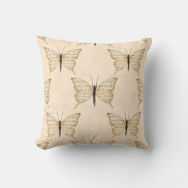 Poetic Human Butterfly Square Cushion Kissen