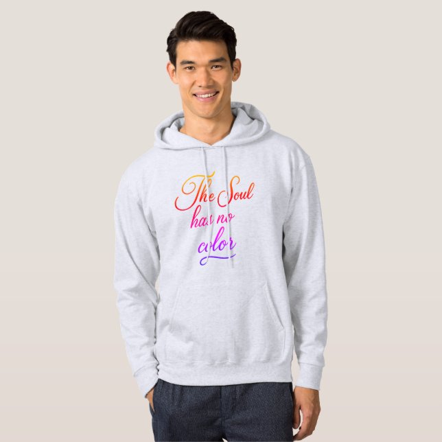 'Poetic Quotes Collection' Adult Pullover Hoodie (Vorne ganz)