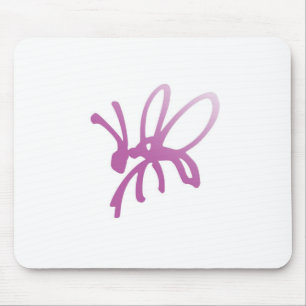 Poetica Bug Pink Mousepad