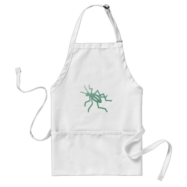 Poetica Green Cricket Schürze (Vorne)