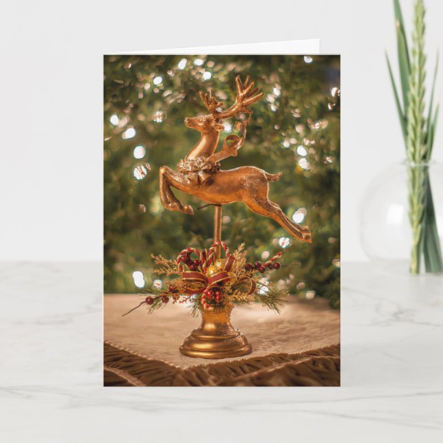 Poetische Urlaubskarte Karte (Vorderseite)