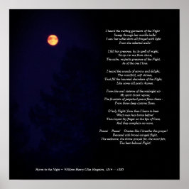 Poetry druckt Wall Poster