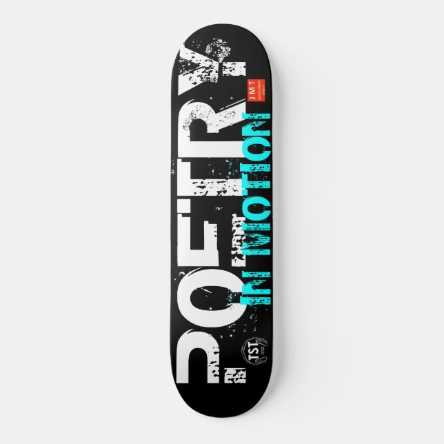 POETRY IN MOTION Skateboard (Vorderseite)