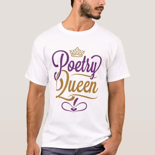Poetry Queen T-Shirt (Vorderseite)