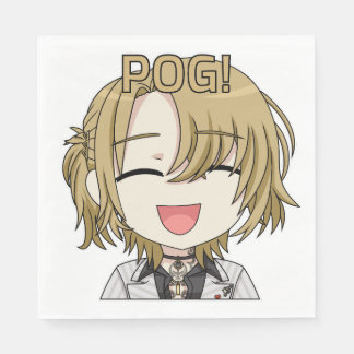 Pog! Chibi Napkins - Luca Kaneshiro Fanart Serviette