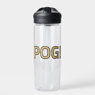 Pog! Text Water Bottle - Luca Kaneshiro Fanart Trinkflasche