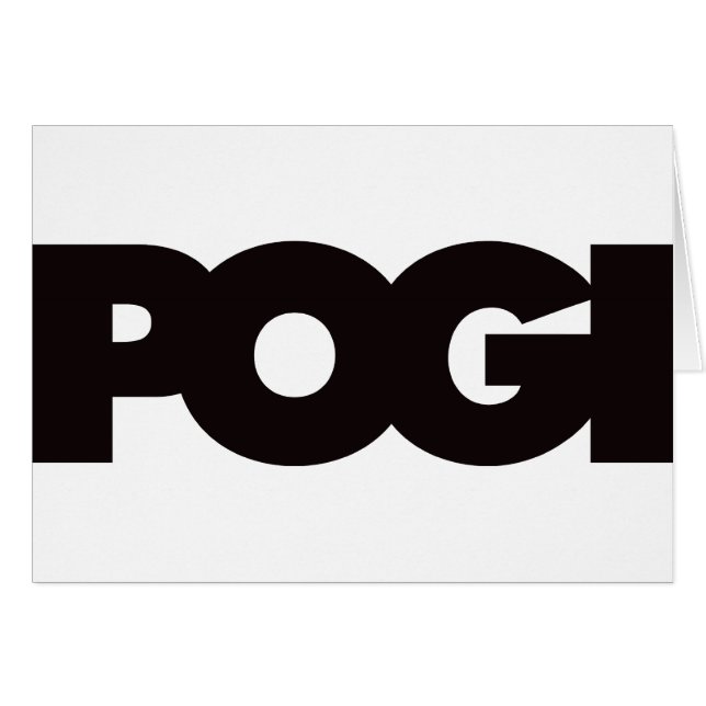 Pogi - Schwarzes (Vorderseite (Horizontal))