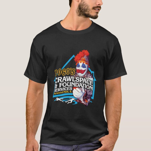 Pogo's Crawlspace Foundation - Beängstigender Seri T-Shirt (Vorderseite)