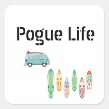 Pogue Life-Aufkleber