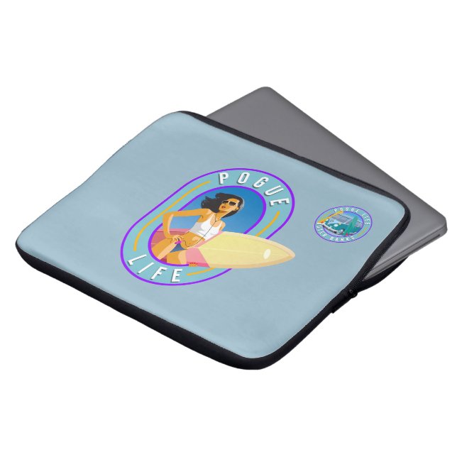 Pogue Life | Laptop-Siebtasche 13" Laptopschutzhülle (Vorne Oben)