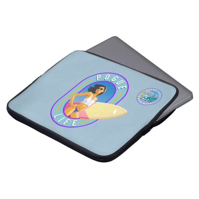 Pogue Life | Laptop-Siebtasche 15" Laptopschutzhülle (Vorne Oben)