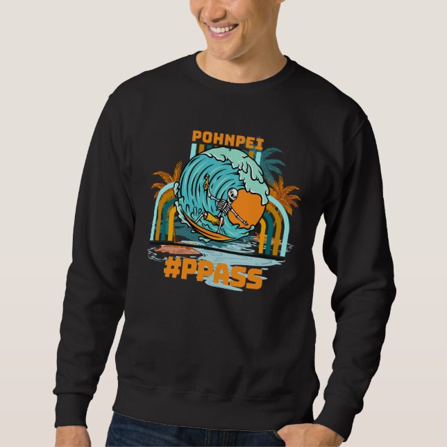 Pohnpei Pass Surfer Sweatshirt (Vorderseite)