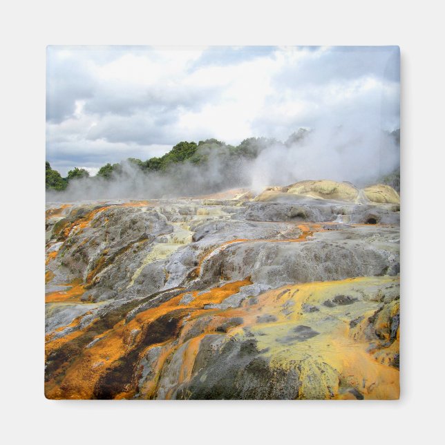 Pohutu Geyser, Rotorua, Neuseeland Magnet (Vorne)
