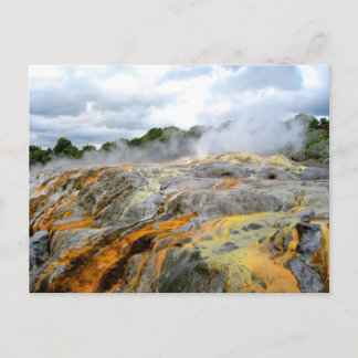Pohutu Geyser, Rotorua, Neuseeland Postkarte