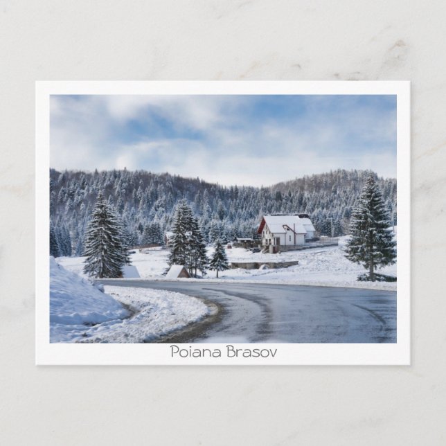 Poiana Brasov Postkarte (Vorderseite)