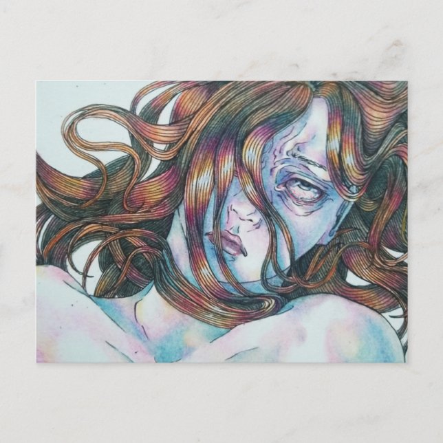 Poignant Art Serie 7 von 11 Postkartengrößen Postkarte (Vorderseite)