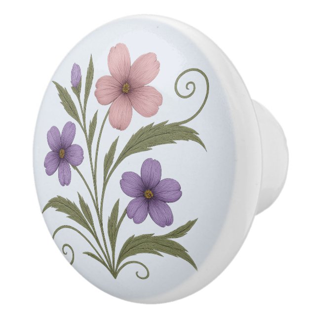 Poignée en Céramique nature sauvage Keramikknauf (Rechts)