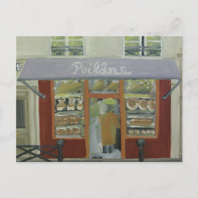 Poilane Boulangerie in Paris Postkarte (Vorderseite)