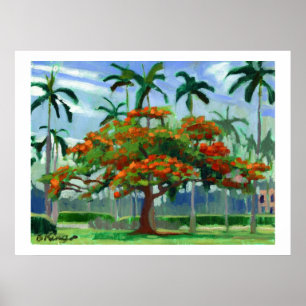Poinciana-Poster Poster