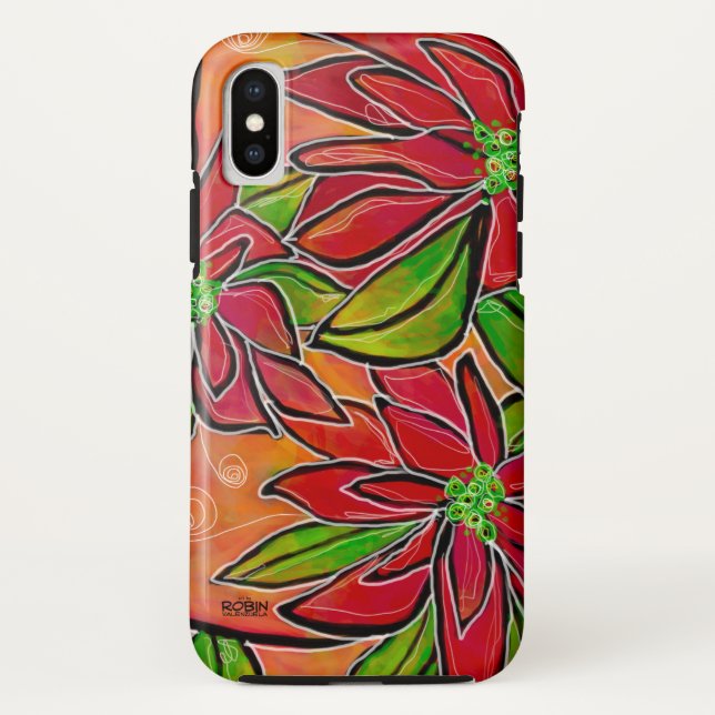 Poinsettia 2018 Phone Case (Rückseite)