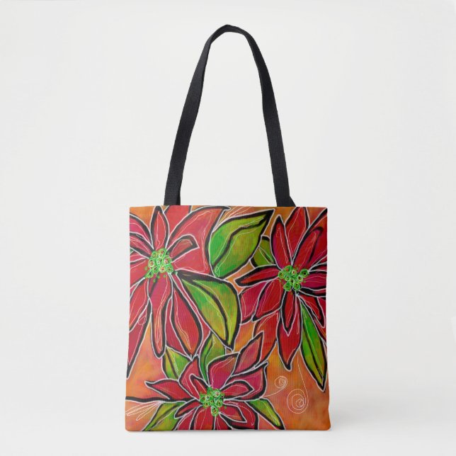 Poinsettia 2018 Tote Bag Medium (Vorderseite)