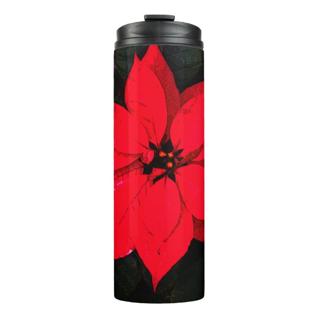 Poinsettia 6078 thermosbecher (Vorderseite)
