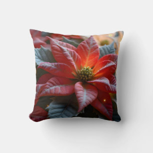 Poinsettia Kissen