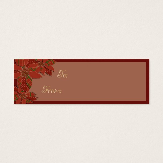 Poinsettia Patchwork (Vorderseite)