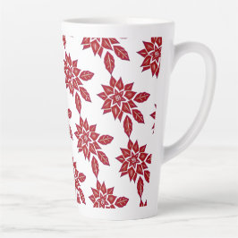 Poinsettia (rot) milchtasse