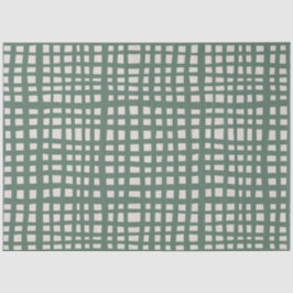 Poinsettia Sage Green Ivory Christmas gift Seidenpapier