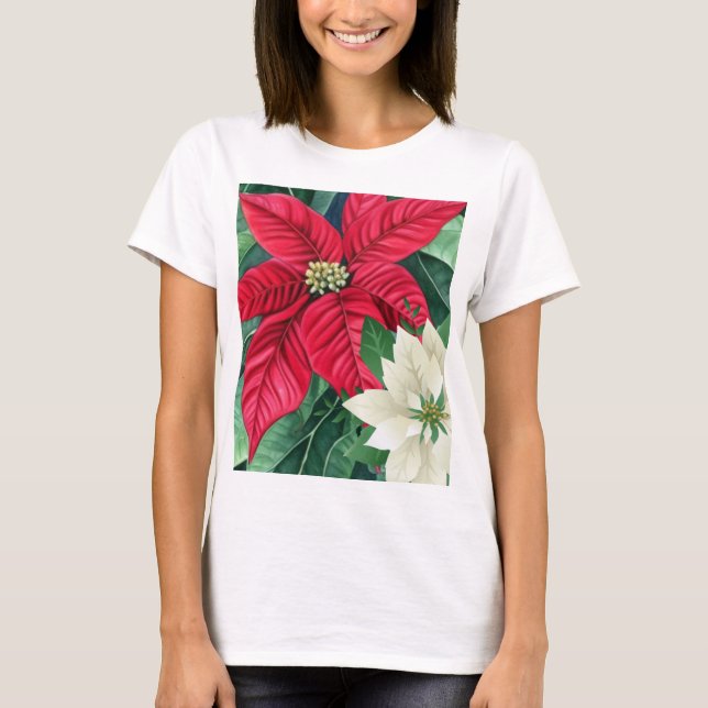 Poinsettia T-Shirt (Vorderseite)