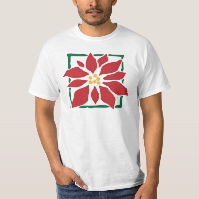 Poinsettia T-Shirt (Vorderseite)
