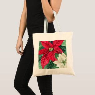 Poinsettia Tragetasche
