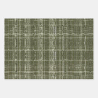 Poinsettia Wrapping Paper Set 3 Blätter