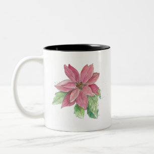 Poinsettia Zweifarbige Tasse