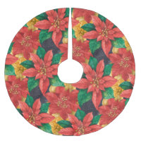 Poinsettias Christmas Floral