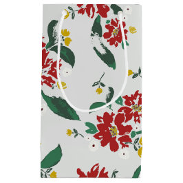 Poinsettias for all Seasons Gift Bag Kleine Geschenktüte