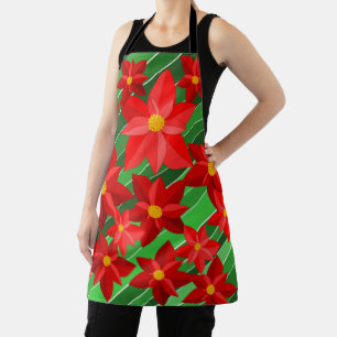 Poinsettias Schürze