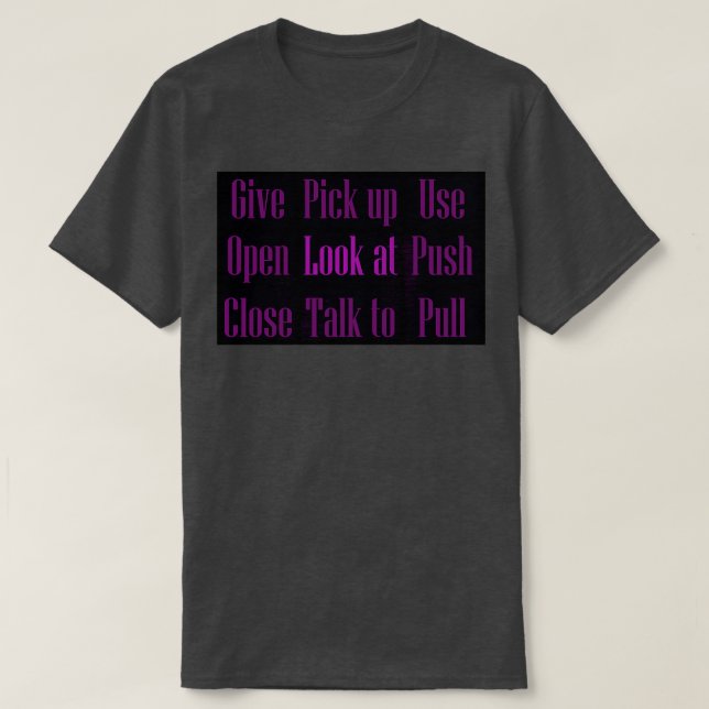 Point and Click Gamer T-Shirt (Design vorne)