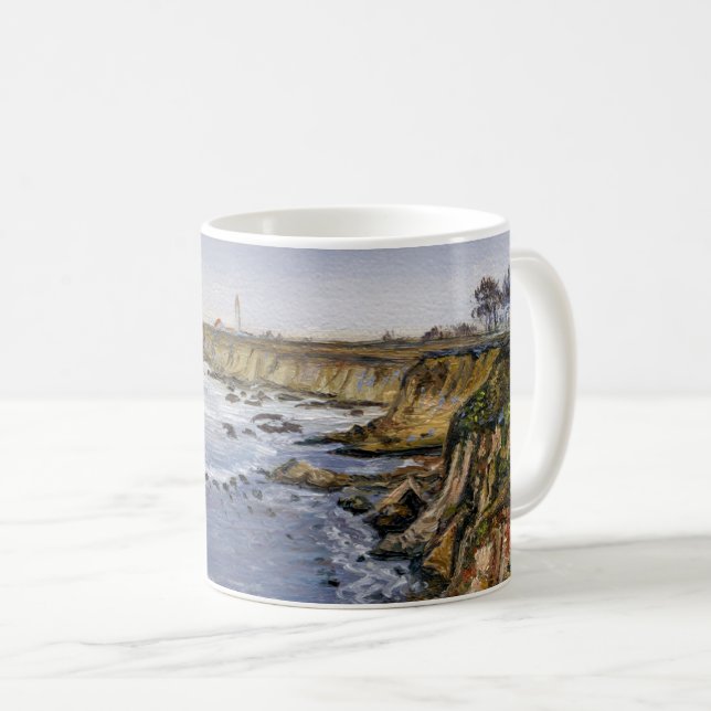 "Point Arena Lighthouse" Kaffeetasse (VorderseiteRechts)