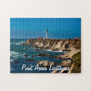 Point Arena Lighthouse Landschaftlich Puzzle