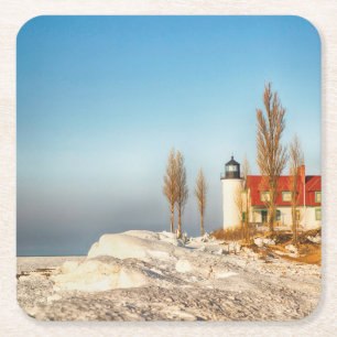 Point Betse Rechteckiger Pappuntersetzer