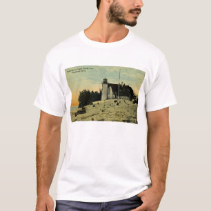 Point Betsey Leuchtturm in der Nähe von Frankfort T-Shirt