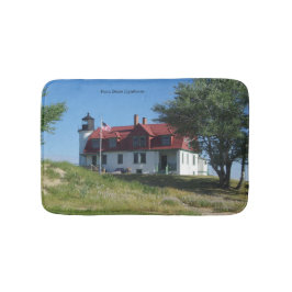 Point Betsie Lighthouse bathmat Badematte