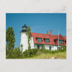 Point Betsie Lighthouse, Frankfort, Michigan Postkarte