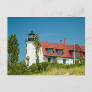 Point Betsie Lighthouse, Frankfort, Michigan Postkarte