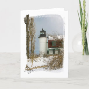 Point Betsie Lighthouse Greeting card Karte